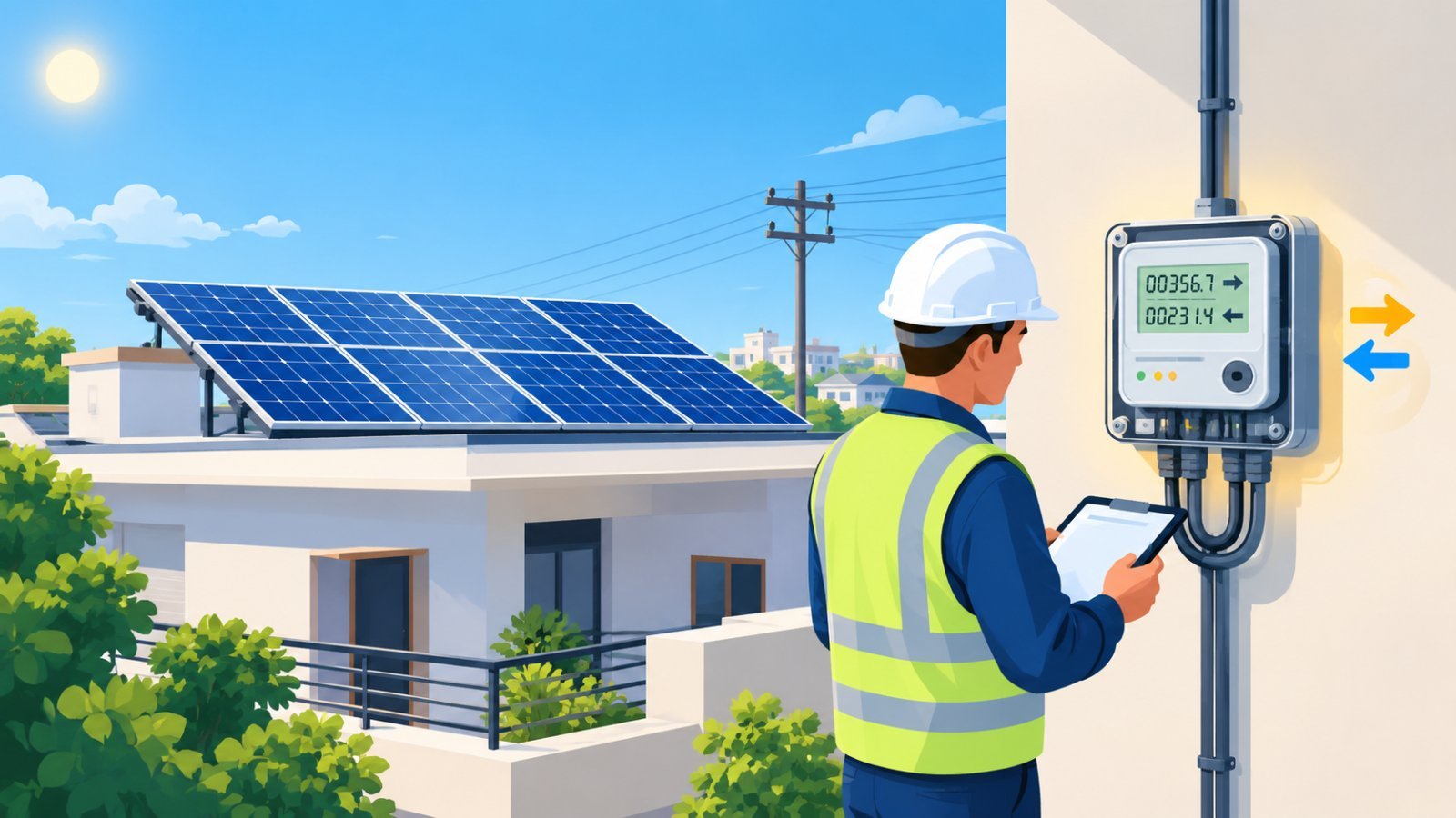 Net Metering in UP: Step-by-Step Discom Process After Your Solar Installation