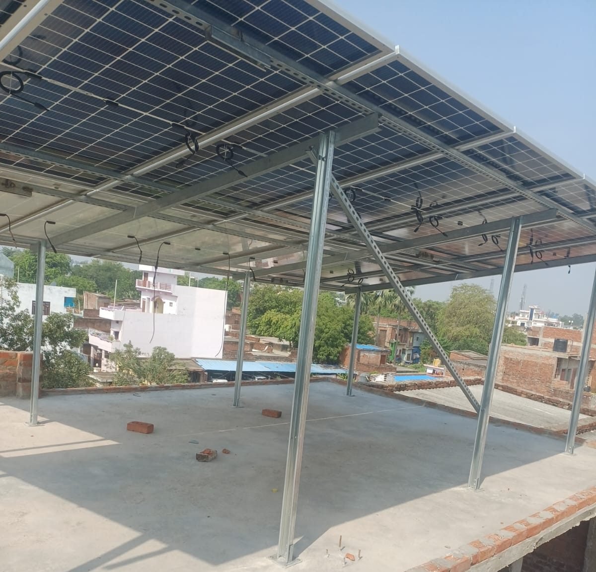 Rooftop Solar Installation — Mau photo 4