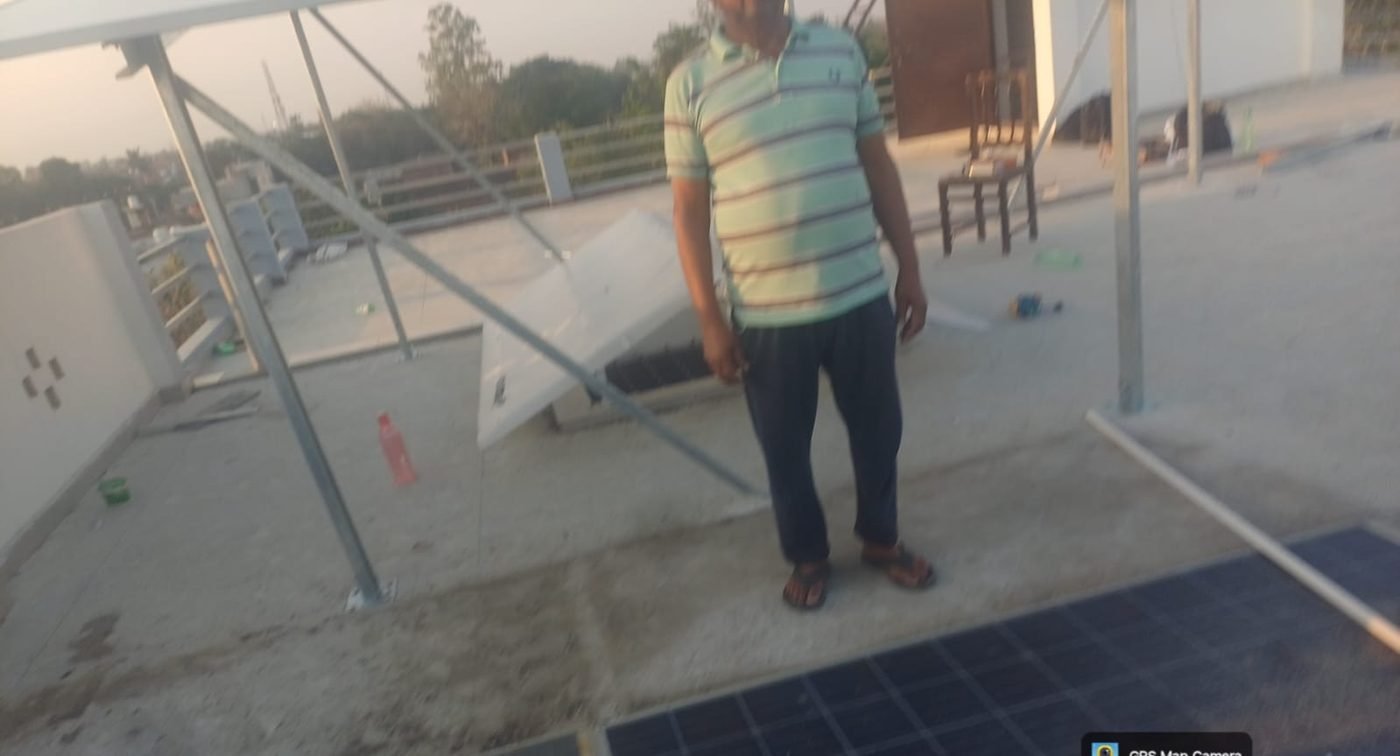 Rooftop Solar Installation — Pepeeganj photo 4