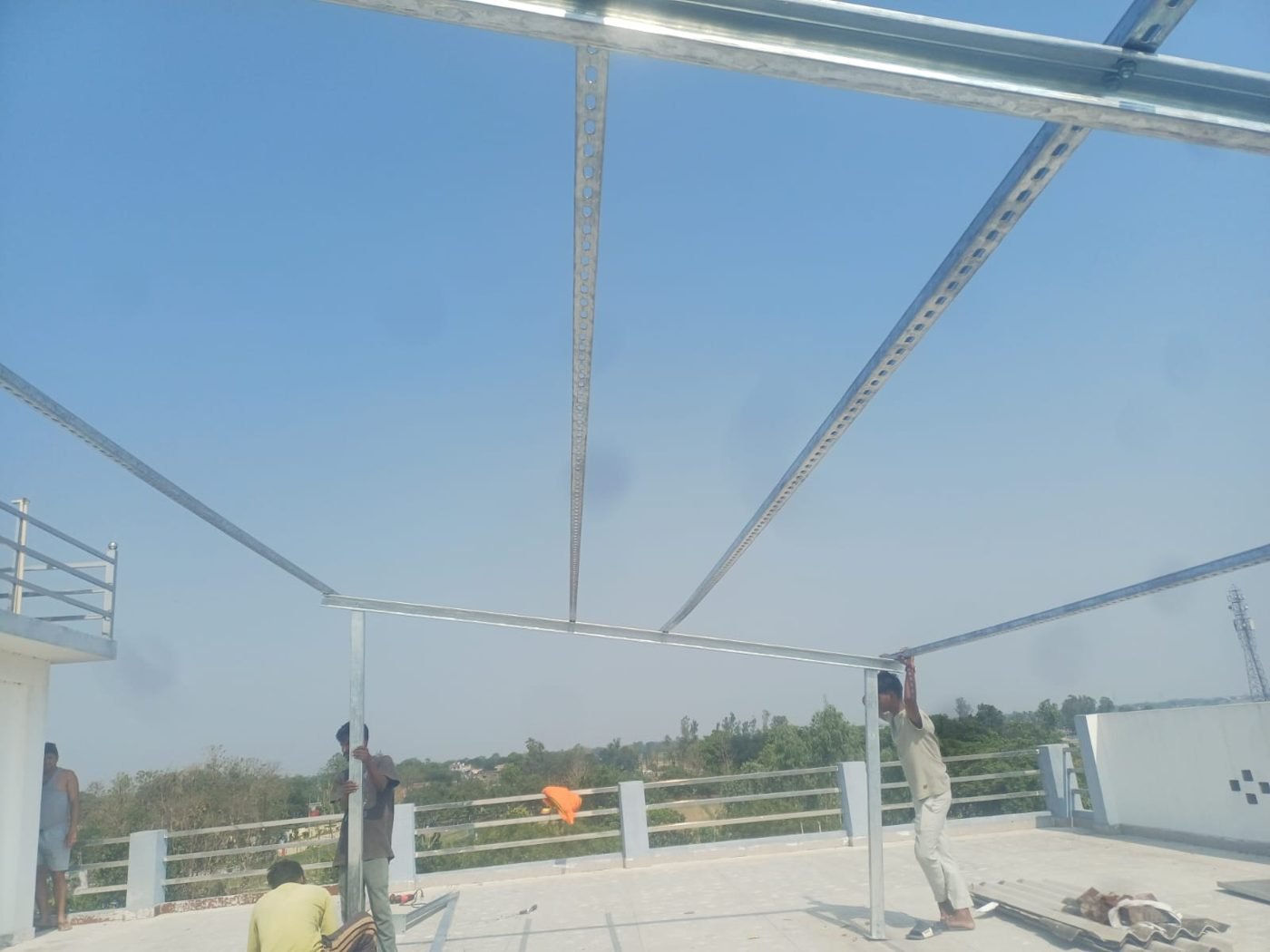 Rooftop Solar Installation — Pepeeganj photo 6
