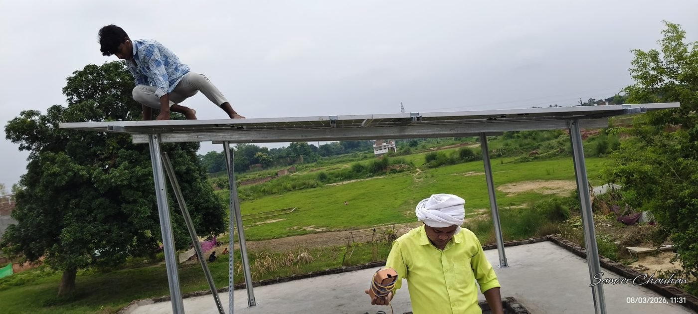 Rooftop Solar Structure & Panel Mounting photo 5