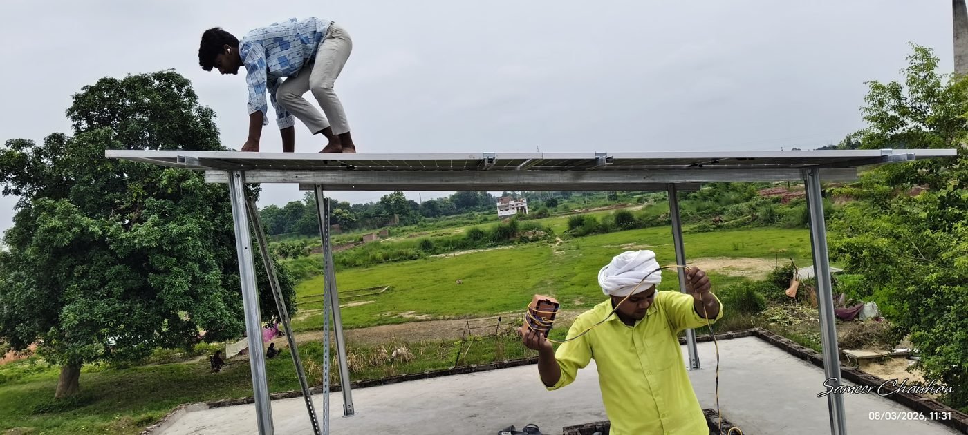Rooftop Solar Structure & Panel Mounting photo 6